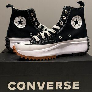 BRAND NEW IN BOX! Converse Run Star Hike Canvas Platform Sneakers Size 9